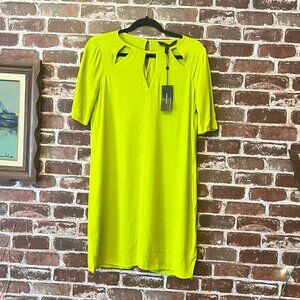 BCBGMAXAZRIA Lemongrass Rosetta Dress